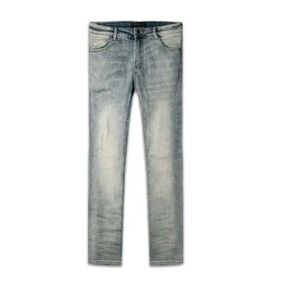 Richie Le Denim Jeans Mens 30 RLC Distressed Slim Fit Stretch Stonewash Coll New